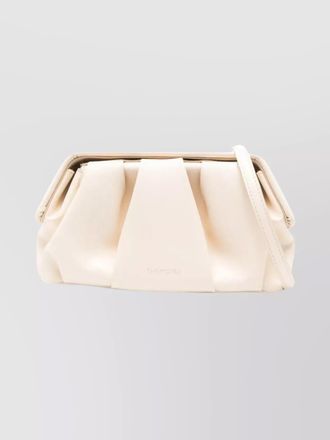 Themoir&egrave; tia vegan leather clutch bag