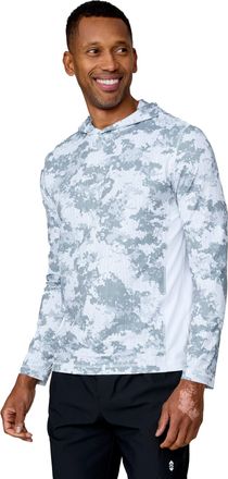 Free Country Mens SunFree UPF Printed Hoodie