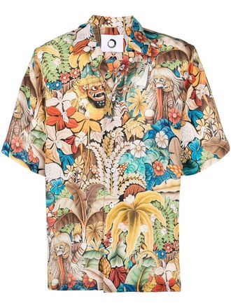 Tシャツ・カットソー ENDLESS JOY SS23 MINOTAURE SHIRT (MINOTAUR_BLACK) MINOTAUR BLACK SHORT SLEEVE SHIRT — ENDLESS JOY