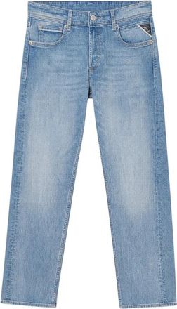 Replay Straight Jeans - Heren - Regular Fit Jeans - Blauw - W31 - Jeans