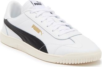 Puma Club 5V5 Sneaker in Puma White-Puma Black-Gold at Nordstrom Rack, Size 10.5