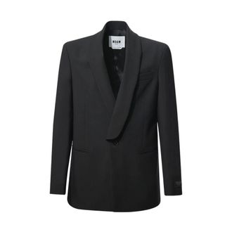 Msgm Msgm, Uomo, Giacche, Nero, S, new