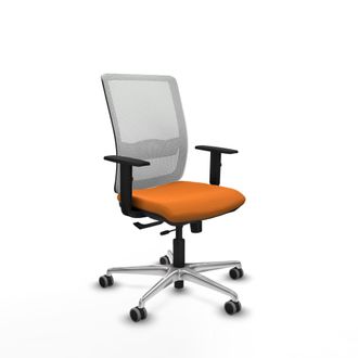 Piqueras y Crespo Silla De Oficina Piqueras Y Crespo Haches Negro Soporte Lumbar