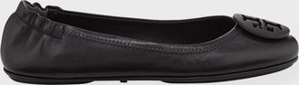 Tory Burch Minnie Travel Leather Ballet Flats