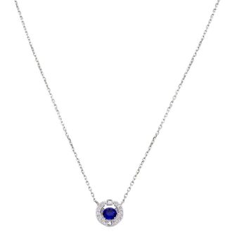 Swarovski Ladies Rhodium Plated Sparkling Dance Necklace