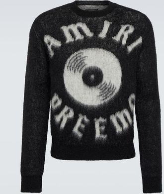 Amiri Logo wool sweater