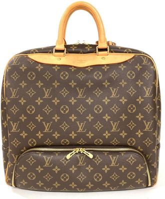 Louis Vuitton Brown Monogram Canvas Boston Bag (Pre-Owned)