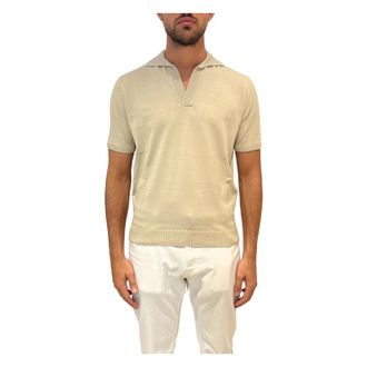 FILIPPO DE LAURENTIIS Heren, Truien, Beige, Maat: L Katoen