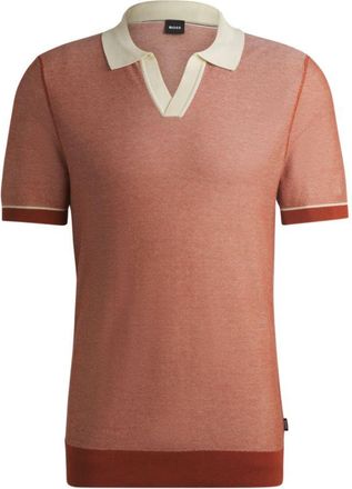 BOSS Sweater with Johnny collar