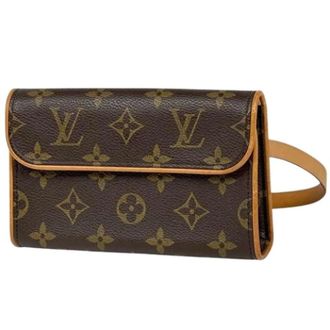 Louis Vuitton Pre-owned Belt Bags, female, Brown, Size: ONE SIZE Pre-owned Monogram Sling Bag