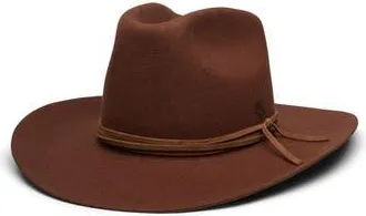 Wyeth Nyc Stiff Brim Cowboy Hat in Cinnamon at Nordstrom Rack