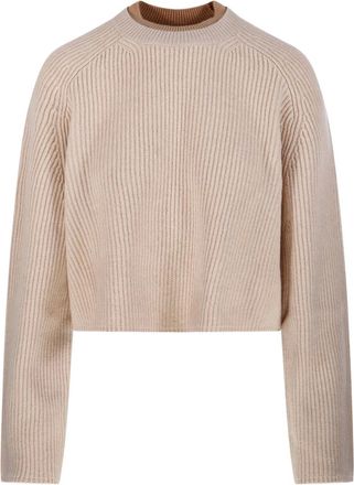 Max Mara ribbed-knit jumper - Neutrals