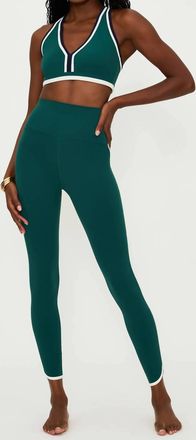 Beach Riot Nella High Waist Legging In Green