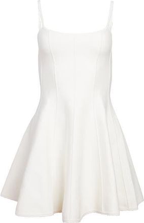 Fleur du Mal Knit Corset Dress in Ivory at Nordstrom, Size X-Small