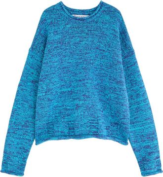J.W.Anderson Space-dyed Cotton-blend Jumper - Blue - M
