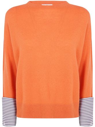 Whyci Sweater Round Neck Wh0573 2108 Pumpkin