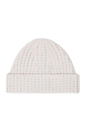 Maje Wool and rhinestone hat in Ecru at Nordstrom