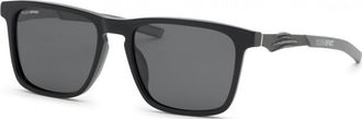 Plein Sport Mens SSP038 57 57700P Sunglasses - Black - One Size