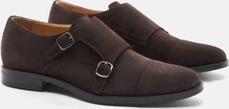 Scarosso Francesco Monks in Dark Brown Calf at Nordstrom, Size 46
