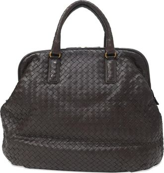 Bottega Veneta Intrecciato shopper - Bruin