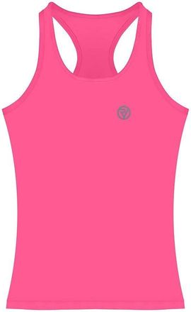 Proviz Classic Hi Viz Reflective Womens Running Singlet Vest Sleeveless Top Hi Visibility (14, Pink)