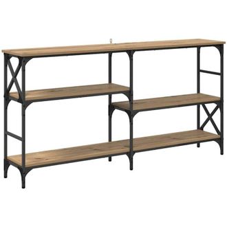 vidaXL Console Table Artisan Oak 150 x 29 x 76.5 cm Engineered Wood vidaXL