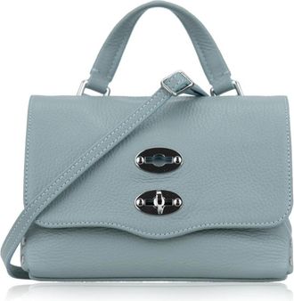 Zanellato Postina Schoudertas - Dames - Handtassen - Groen - ONE Size - Katoen - Tassen