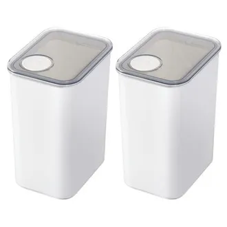 iDesign Large Canister with Removable Pour Cap - Set of 2 - White at Nordstrom