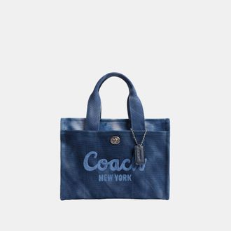 Coach Womens Cargo Tote Bag 26 With Tie-Dye - Multicolour - One Size