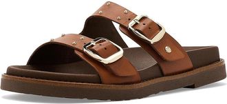 Pikolinos Aitana W7Z Womens Flat Shoes Brandy : EU 36 (US Womens 5.5-6) B - Medium, Leather