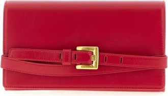 Balmain Shuffle Wallet - Dames - Schoudertassen - Roze - ONE Size - Leer - Tassen