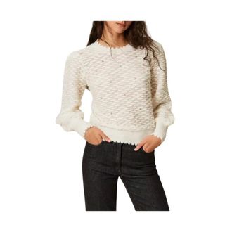 Twinset Jersey Actitude Revive - Knitwear - Mujer - Beige - XS