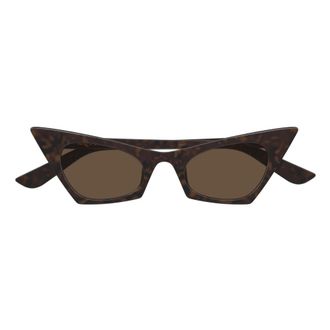 Alexander McQueen Alexander McQueen, Sunglasses, female, Brown, Size: 48 MM Sunglasses