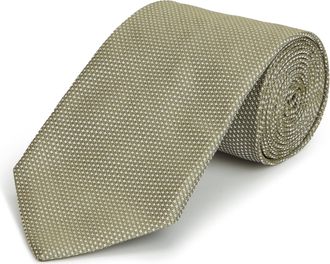 Oliver Brown Italian Pure Silk Tie - Green