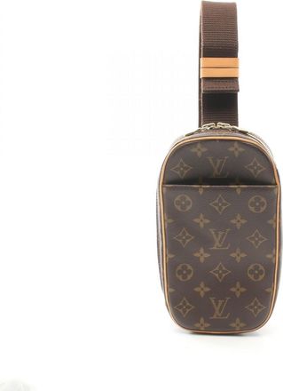 Louis Vuitton Brown Pvc Coated Canvas Leather Fanny Pack (Pre-Owned)