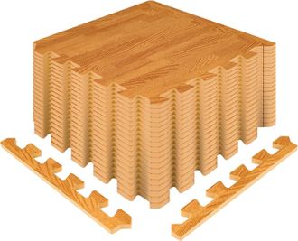 OEM 20 Esterillas De Espuma Sin Bpa Para Ejercicios + Bordes De 30 Cm X 30 Cm, Esterilla Tipo Puzle Para Gimnasio, Esterilla De Goma Eva Tatami Para Gimna
