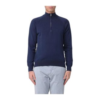 Blauer Maglia di cotone - - Knitwear - Uomo - Blu - S