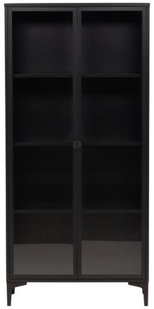 VE DESIGN Design Vitrine Piring 190 x 90 cm, Schwarz