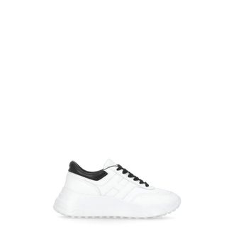 Hogan Sneakers, female, White, 3 UK, H669 White Leather Trainers