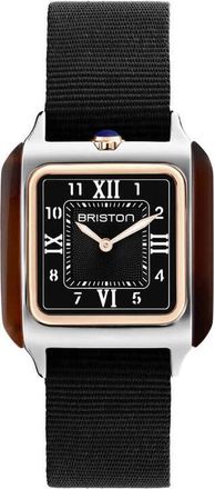 Briston Streamliner Black Dial Ladies Watch 252030.PRA.T.1.NB