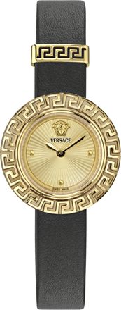 Versace La Greca Leather Watch