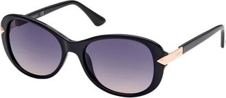 Guess Butterfly Zonnebril - Dames - Zonnebrillen - Zwart - 56 MM - Accessoires