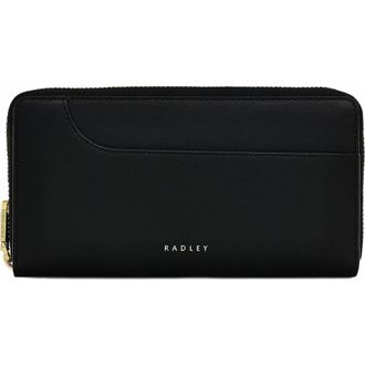 Radley London Pockets Large Zip Around Wallet in Black at Nordstrom