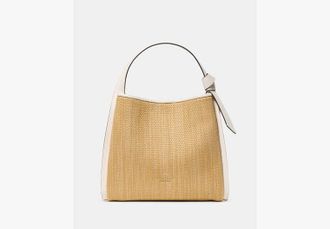 Kate Spade New York Knott Straw Carryall Bag