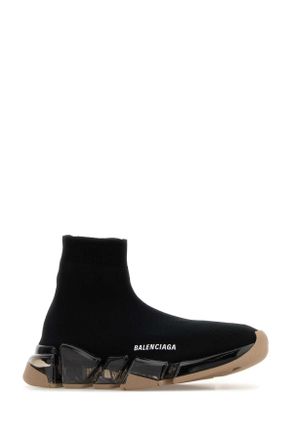 Balenciaga 617196w2dc4 1092 Black - Beige T Polyester Sneaker