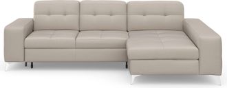 Sit&more Ecksofa »Baviene L-Form« inklusive Sitztiefenverstellung und Federkern, wahlweise Bettfunktion