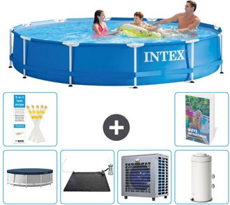 Intex Piscina Con Estructura Redonda - 366x76 Cm - 7-piezas S2
