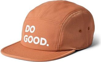Cotopaxi Do Good 5-Panel Hat Caps Whiskey, Cotton