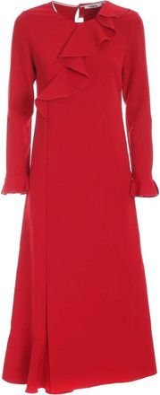 Vivetta Maxi Kleedjes - Dames - Maxi kleedjes - Rood - M - Kleedjes