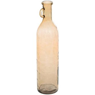 Atmosphera Atmosphera - Jarr&oacute;n Botella De Vidrio Yana Rosa Claro H75cm Cr&eacute;ateur DInt&eacute;rieur